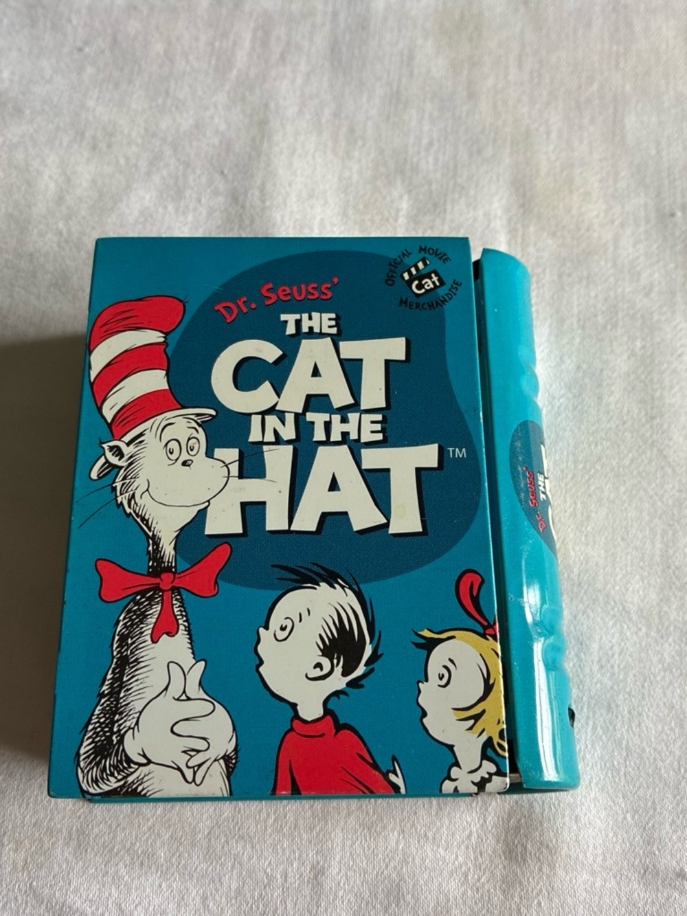 Dr. Seuss Cat in the Hat Blue and Red Vinyl Cat Case